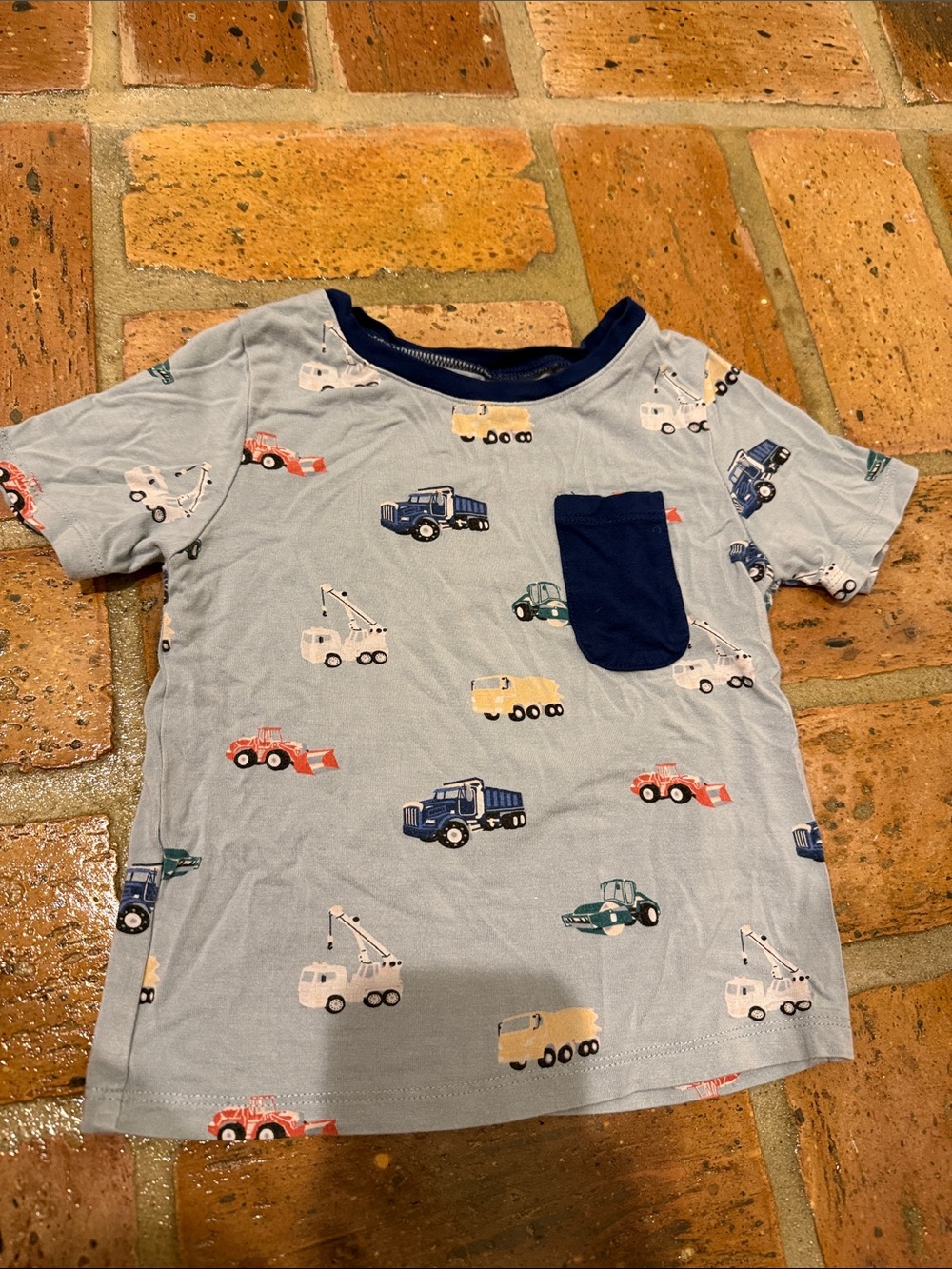 Kyte Baby T Shirt in Construction Print Size 2T